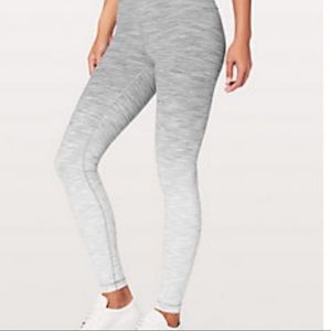 Lululemon wunder under high rise tight!